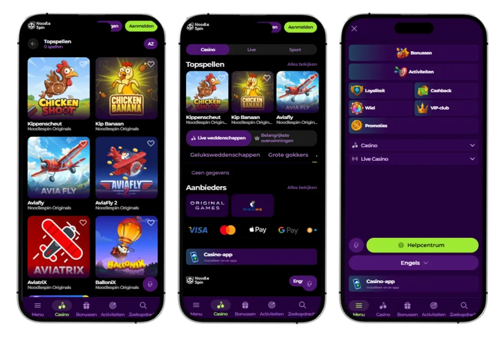 NoodleSpin Casino app